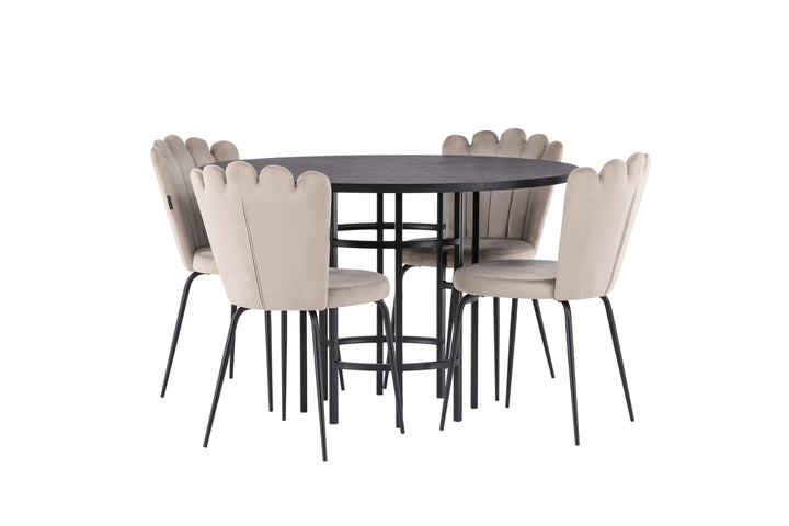Limhamn & Copenhagen Matgrupp Beige/Svart