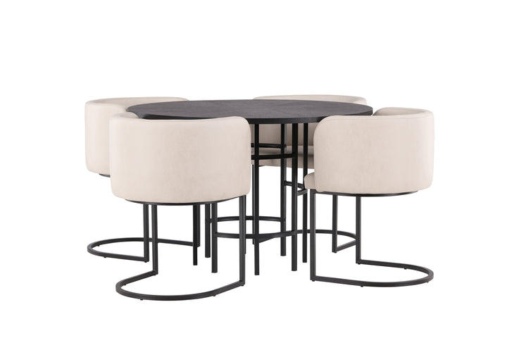 Copenhagen & Simrishamn Matgrupp Svart/Beige