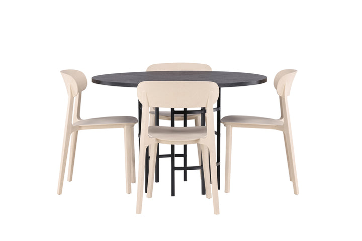 Åstol & Copenhagen Matgrupp Beige/Svart