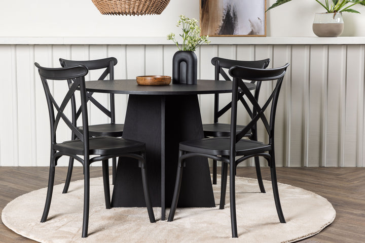 Bootcut & Crosett Matgrupp Svart