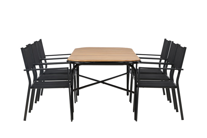 Copacabana & Holmbeck Matgrupp Svart/Natur