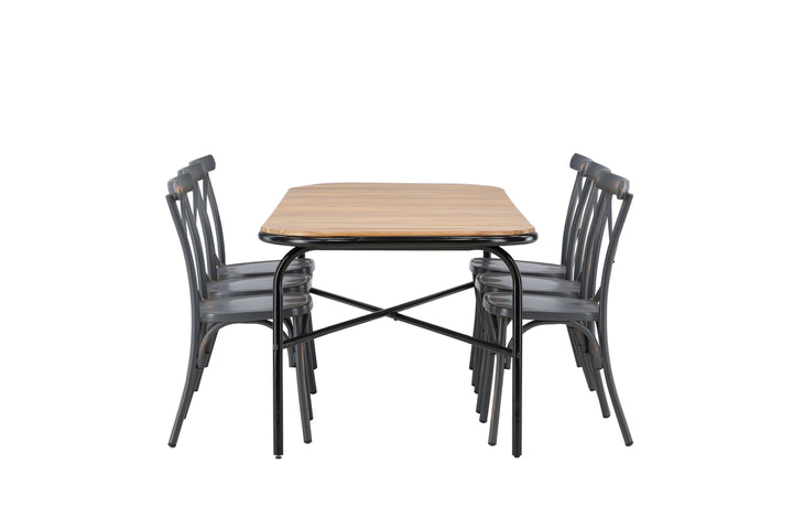 Holmbeck & Tablas Matgrupp Natur/Mörkgrå