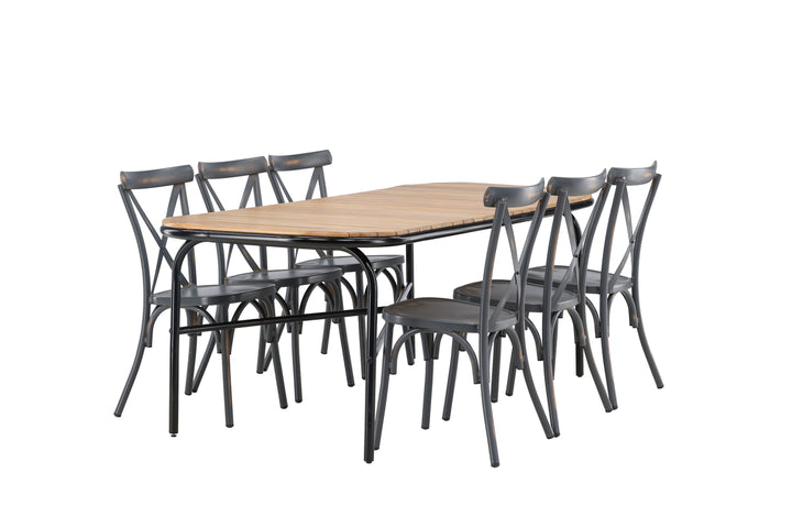 Holmbeck & Tablas Matgrupp Natur/Mörkgrå