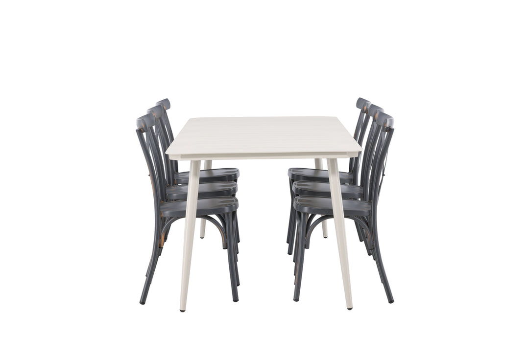 Lina & Tablas Matgrupp Beige/Mörkgrå