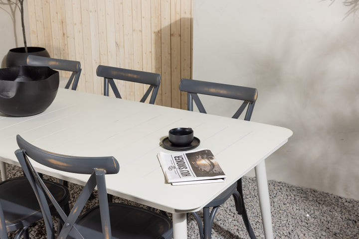 Lina & Tablas Matgrupp Beige/Mörkgrå