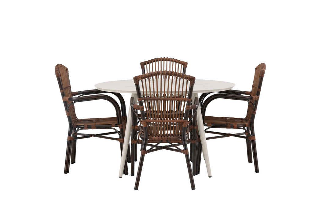 Lina & Galera Matgrupp Beige/Brun