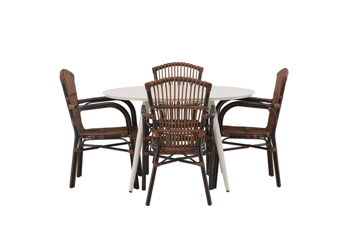 Lina & Galera Matgrupp Beige/Brun