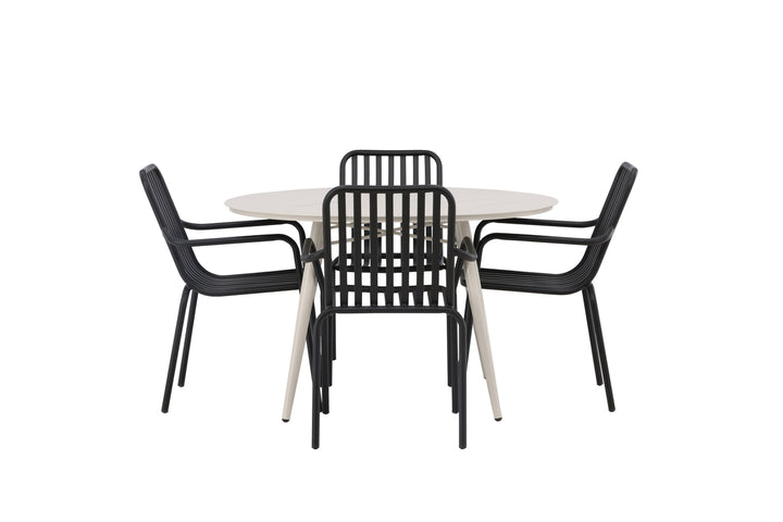 Lina & Peking Matgrupp Beige/Svart