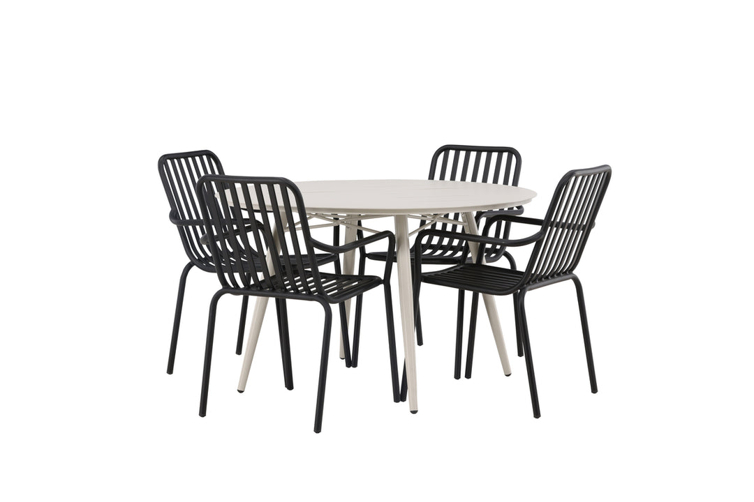 Lina & Peking Matgrupp Beige/Svart