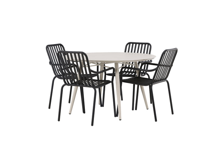 Lina & Peking Matgrupp Beige/Svart