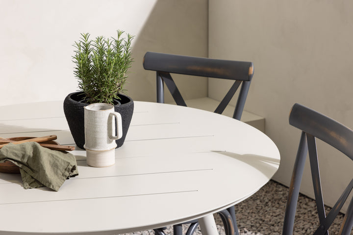 Lina & Tablas Matgrupp Beige/Mörkgrå
