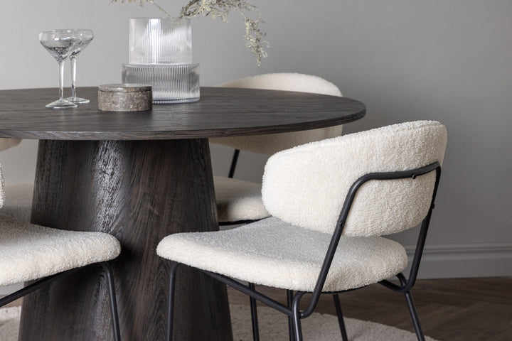 Chico & Lanzo Matgrupp Vit/Mocka