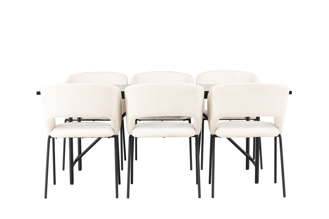 Day & Astrid Matgrupp Off-white/Svart