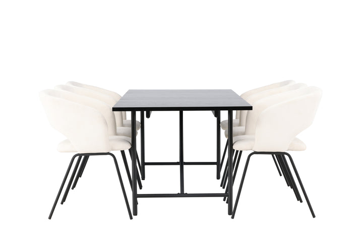 Day & Astrid Matgrupp Off-white/Svart