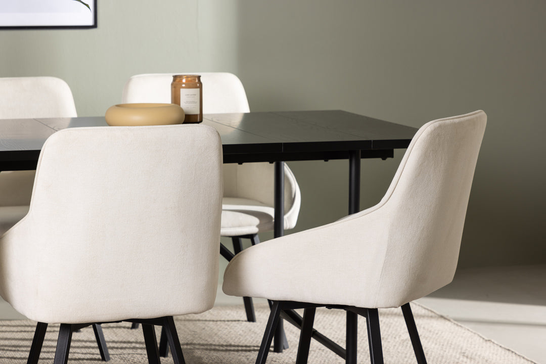 Astrid & Rosie Matgrupp Svart/Beige