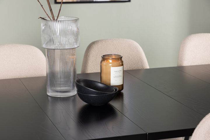 Astrid & Polar Matgrupp Svart/Beige