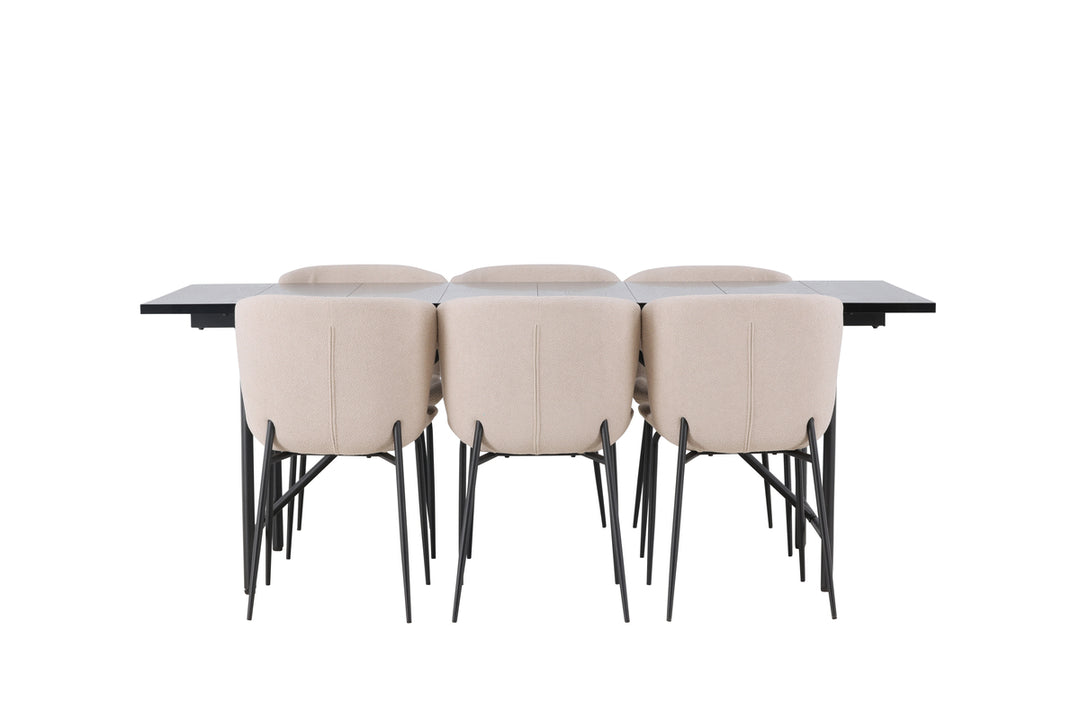 Modesto & Astrid Matgrupp Beige/Svart