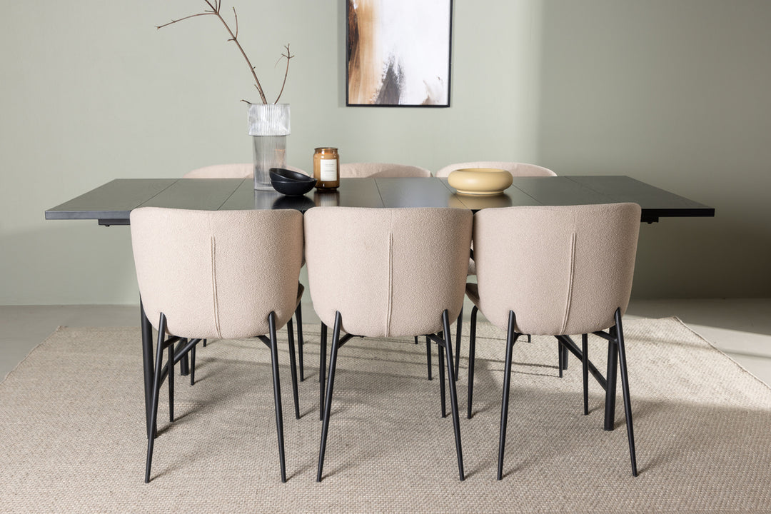 Modesto & Astrid Matgrupp Beige/Svart