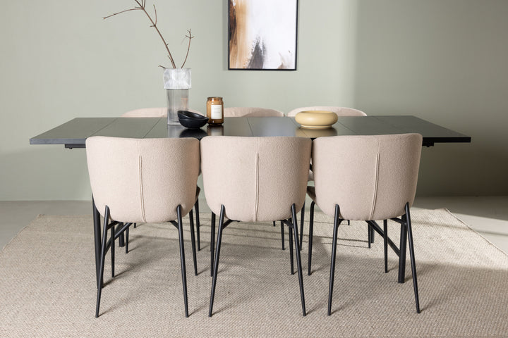 Modesto & Astrid Matgrupp Beige/Svart
