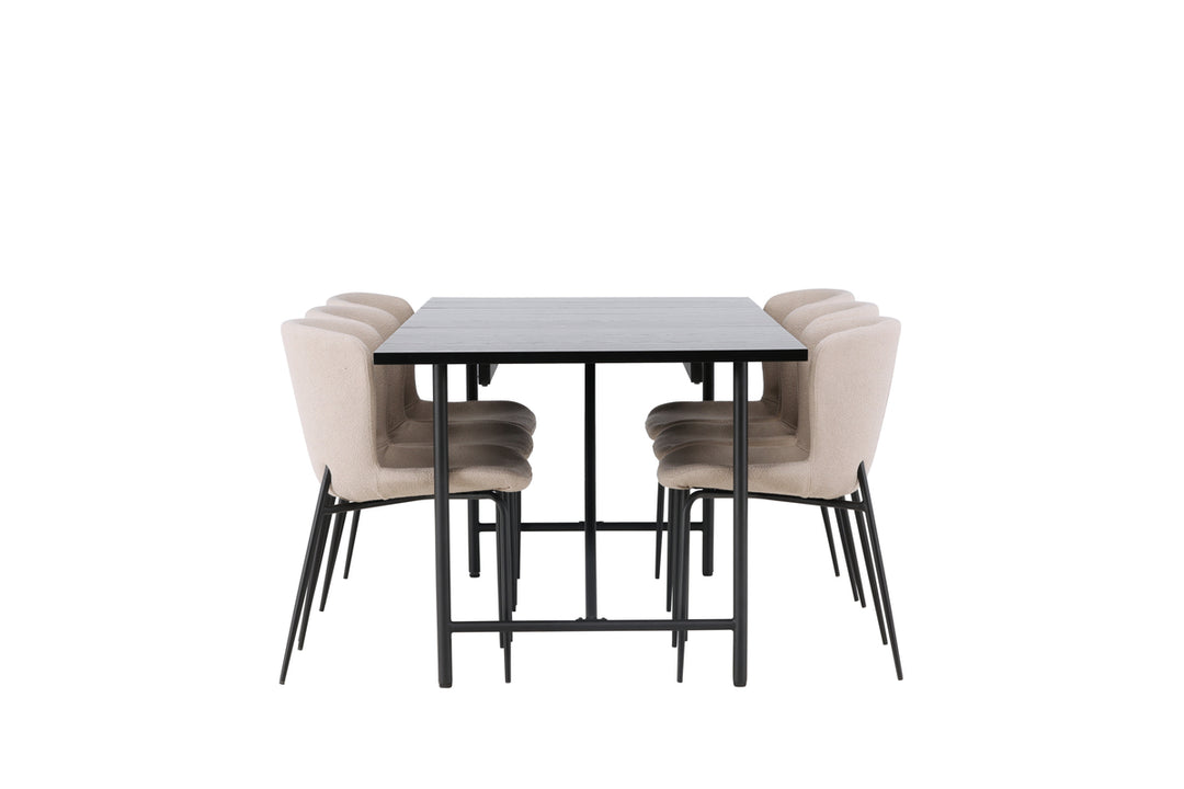 Modesto & Astrid Matgrupp Beige/Svart