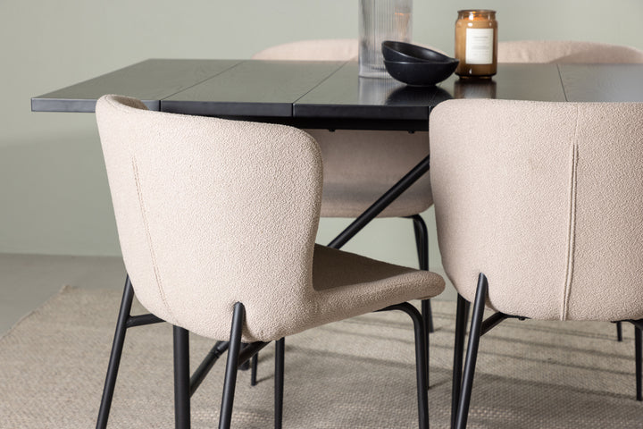 Modesto & Astrid Matgrupp Beige/Svart