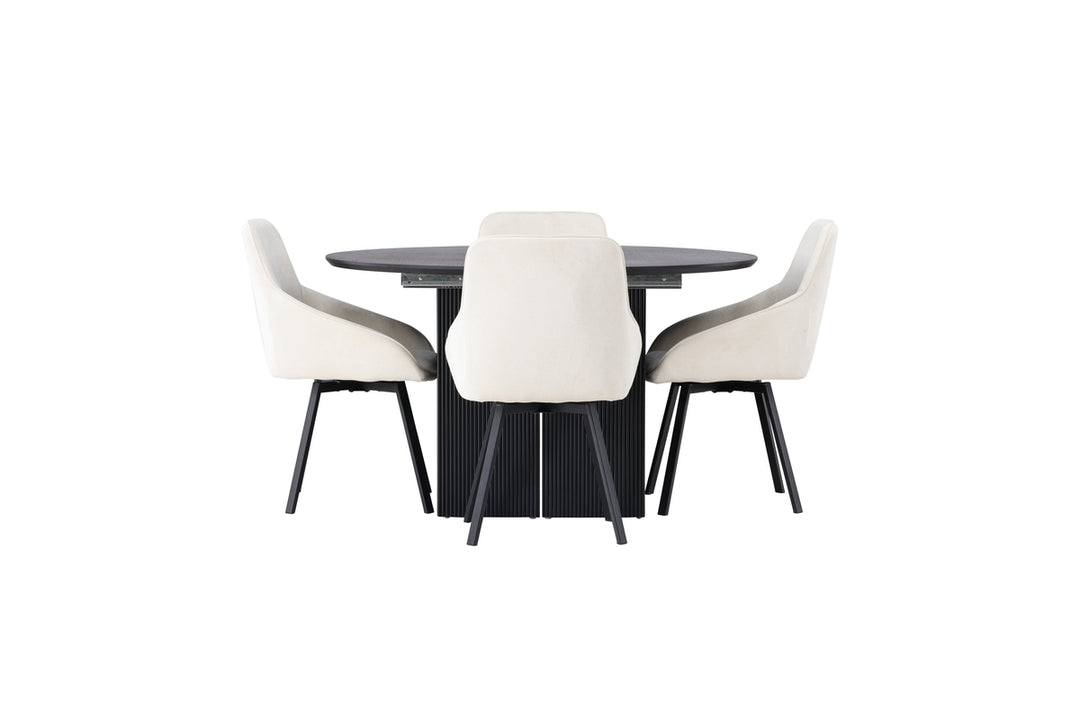 Rosie & Matilda Matgrupp Beige/Svart