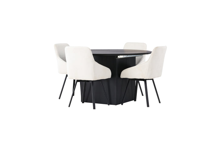 Rosie & Matilda Matgrupp Beige/Svart