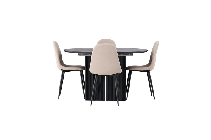 Polar & Matilda Matgrupp Beige/Svart