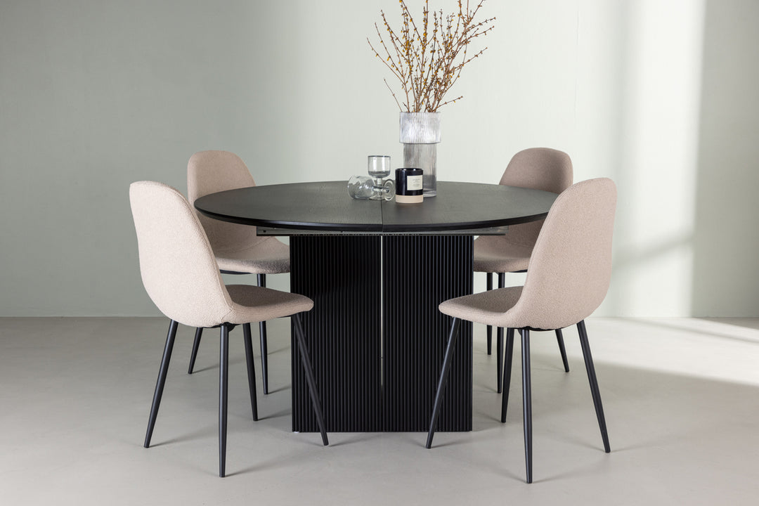 Polar & Matilda Matgrupp Beige/Svart
