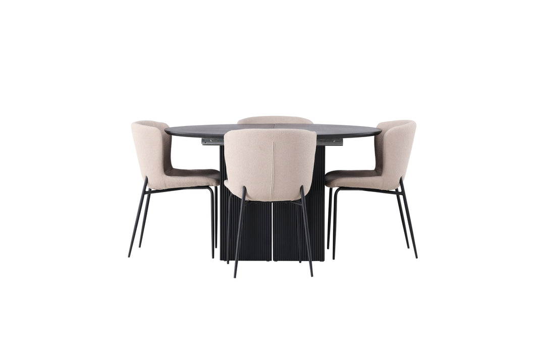 Modesto & Matilda Matgrupp Beige/Svart