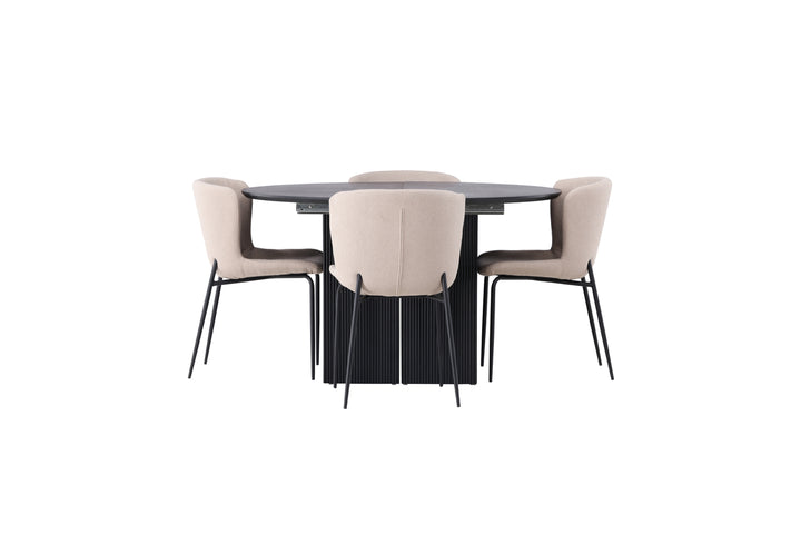 Modesto & Matilda Matgrupp Beige/Svart