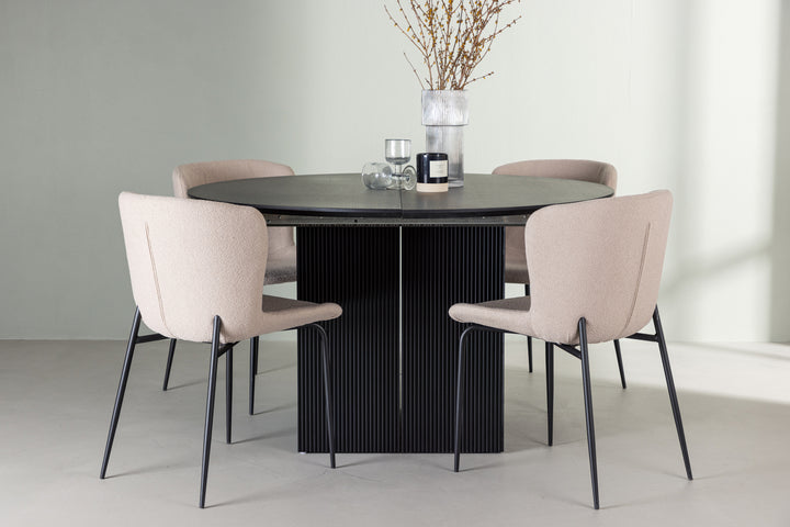 Modesto & Matilda Matgrupp Beige/Svart