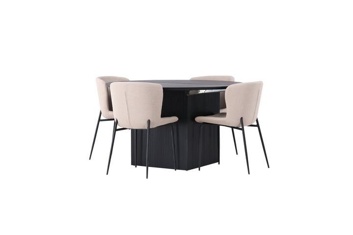 Modesto & Matilda Matgrupp Beige/Svart
