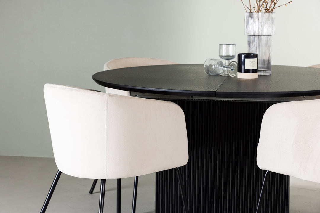 Berit & Matilda Matgrupp Beige/Svart