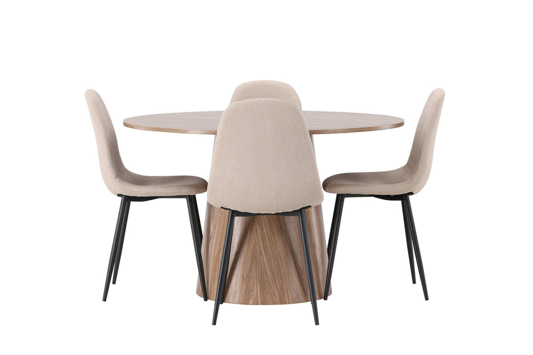 Lanzo & Polar Matgrupp Natur/Beige