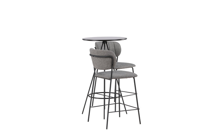 Bell & Bistro Barstolar + Barbord Svart
