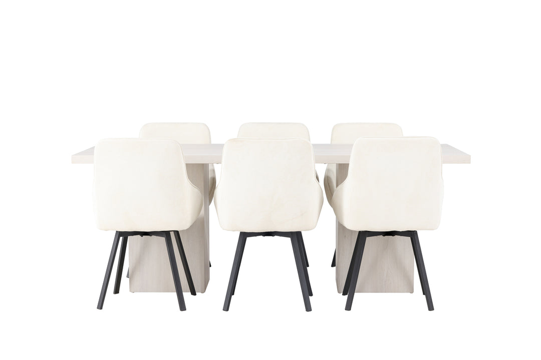 Rosie & Olga Matgrupp Beige/Vit