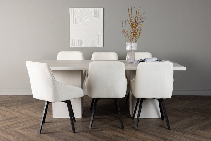 Rosie & Olga Matgrupp Beige/Vit