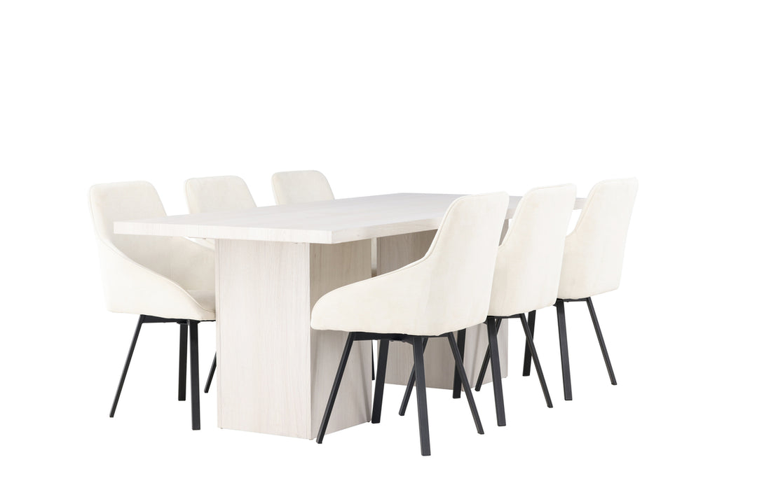 Rosie & Olga Matgrupp Beige/Vit