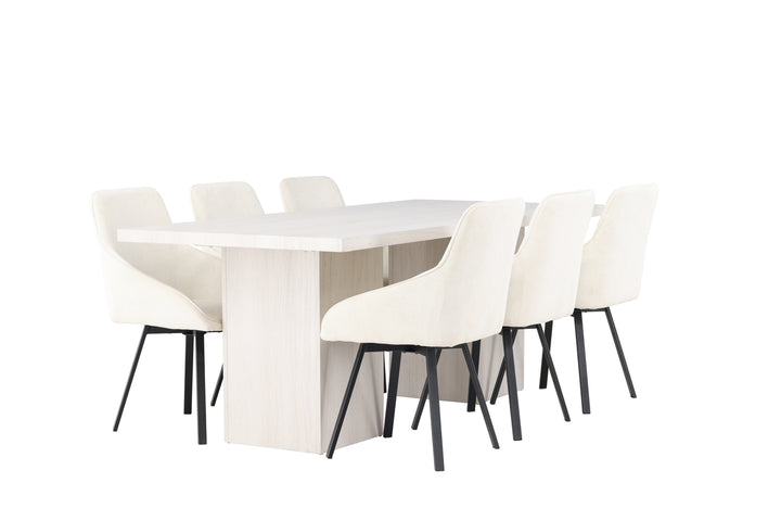 Rosie & Olga Matgrupp Beige/Vit