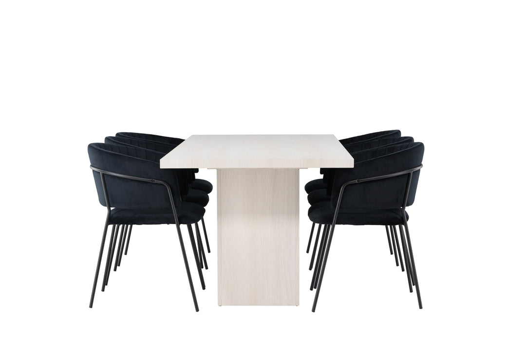 Selma & Olga Matgrupp Svart/Vit