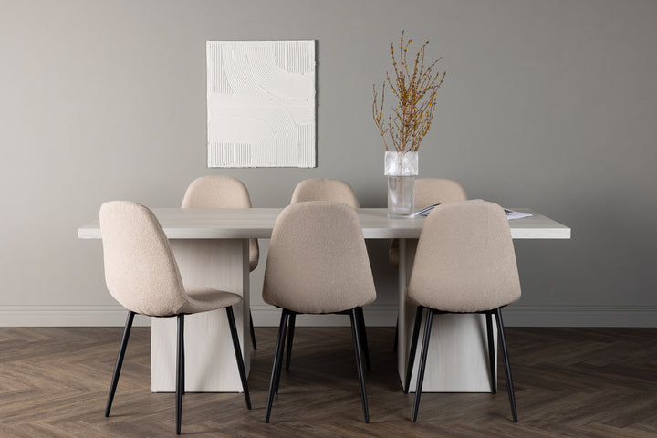 Polar & Olga Matgrupp Beige/Vit