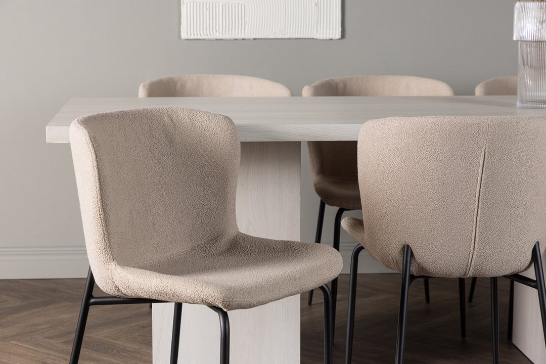 Modesto & Olga Matgrupp Beige/Vit