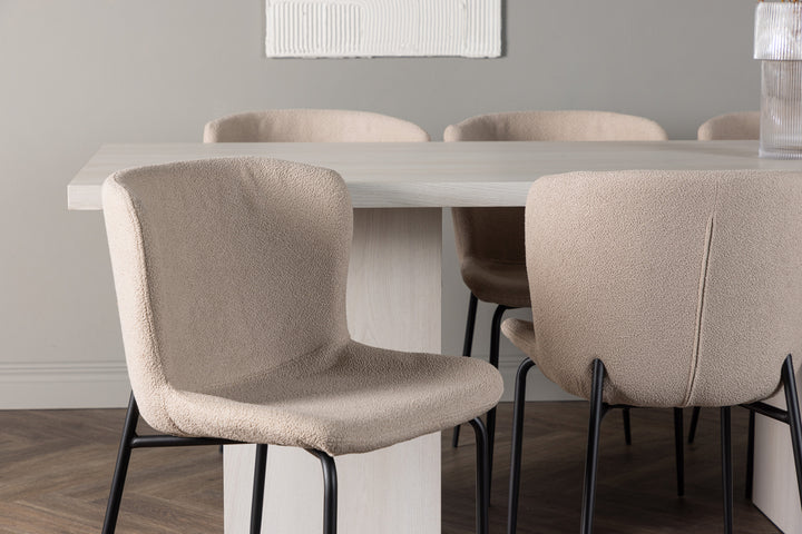 Modesto & Olga Matgrupp Beige/Vit