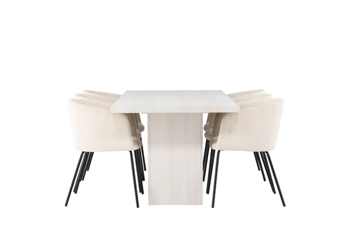 Berit & Olga Matgrupp Beige/Vit