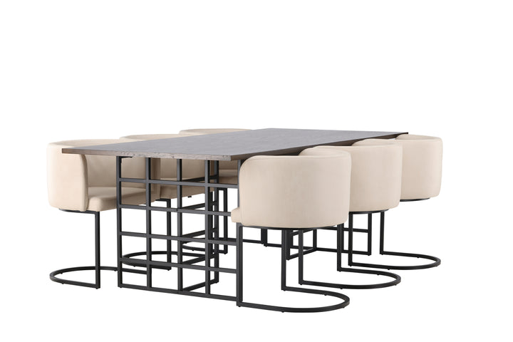 Simrishamn & Ystad Matgrupp Beige/Mocka