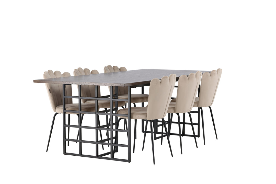 Limhamn & Ystad Matgrupp Beige/Mocka