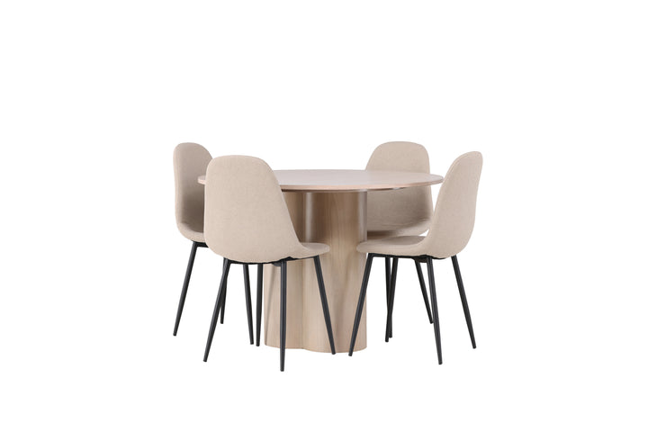 Olivia & Polar Matgrupp Vitputsad/Beige