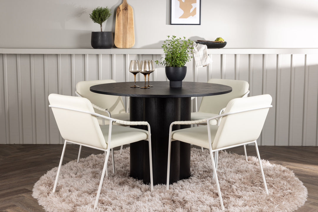 Olivia & Tvist Matgrupp Svart/Beige