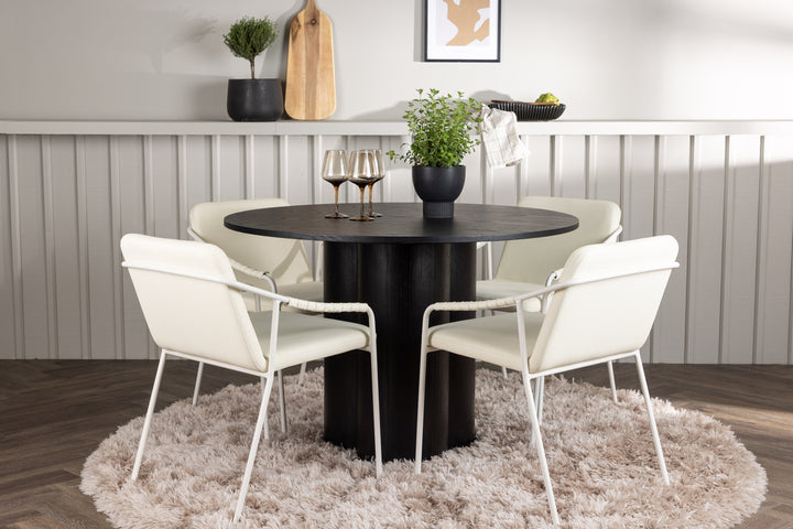 Olivia & Tvist Matgrupp Svart/Beige